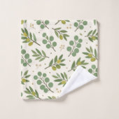 Botanisch bad handdoek (Wasdoekje)
