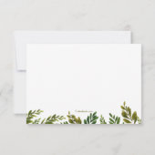 Botanisch bedankt voor je sympathiekaart (Achterkant)