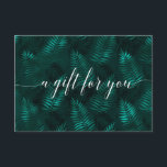 BOTANISCH BEDRIJFSCERTIFICAAT<br><div class="desc">Dompel uw klanten onder in de rustgevende allure van natuur met dit elegante, bewerkbare cadeaubon met botanische thema. Met een groene achtergrond versierd met gedetailleerde varenbladeren straalt dit ontwerp rust en sophisticatie uit - perfect voor bedrijven in de wellness-, beauty- of spa-industrie. De veelzijdige stijl vormt een aanvulling op diensten...</div>