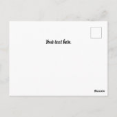 Botanisch Beige Thanksgiving Diner Briefkaart (Achterkant)