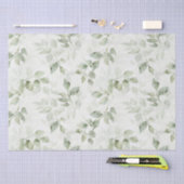 botanisch bladpatroon tissuepapier (Craft)