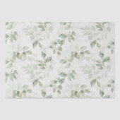 botanisch bladpatroon tissuepapier (Voorkant)
