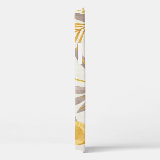 Botanisch Bloemen Document Textuurpatroon Case-Mate iPhone Case (Achterkant / Rechts)