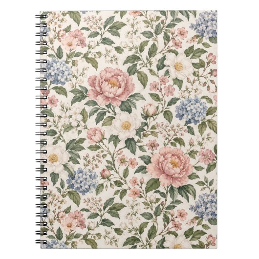 Botanisch Bloemigen Notitieboek (Voorkant)
