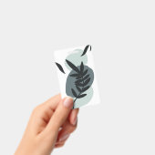 Botanisch bloemontwerp  badge (Handheld)