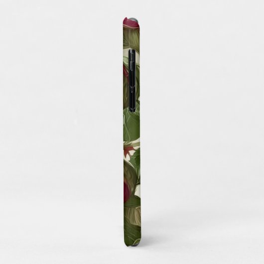 Botanisch bloemontwerp Case-Mate iPhone case (Achterkant/links)