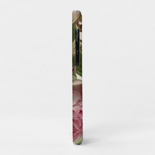 Botanisch bloemontwerp Case-Mate iPhone case (Achterkant/links)