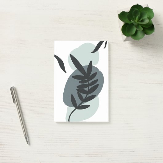 Botanisch bloemontwerp post-it® notes (Kantoor)