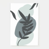 Botanisch bloemontwerp post-it® notes (Voorkant)