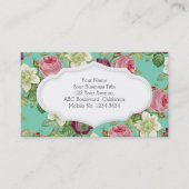  Botanisch Blossom Land Chic Visitekaartje (Voorkant)