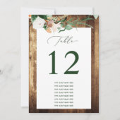 Botanisch Boho Aangepast gastnummer (Voorkant)