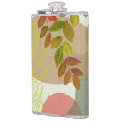 Botanisch Boho Geel Groen Heupfles (Links)