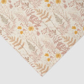 Botanisch boho-patroonpapier tissuepapier (Detail)