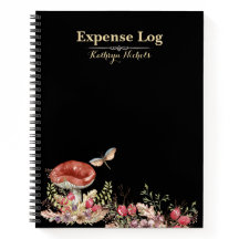 Botanisch bos kantoorspiraalboek