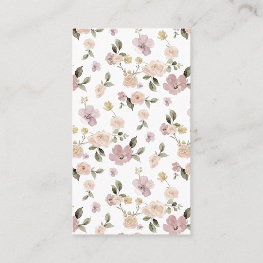 Botanisch bosdierenboek informatiekaartje (Achterkant)