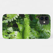 Botanisch bosgroen Lente Groene Varens Case-Mate iPhone Case (Achterkant (horizontaal))