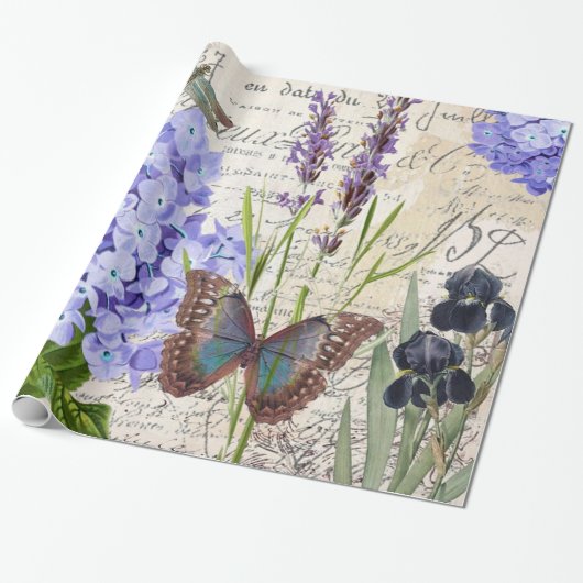 Botanisch Cadeaupapier (Uitgerold)