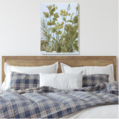 Botanisch Canvas Afdruk (Insitu (Slaapkamer))