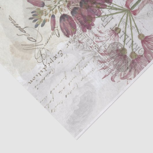  botanisch collage-weefselpapier tissuepapier (Detail)