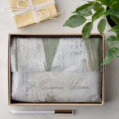  botanisch collage-weefselpapier tissuepapier (Geschenk)