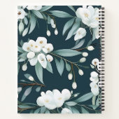  botanisch compositie Notitieboek (Achterkant)