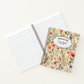  botanisch compositie Notitieboek (Binnen)