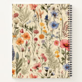  botanisch compositie Notitieboek (Achterkant)