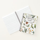  botanisch compositie Notitieboek (Binnen)