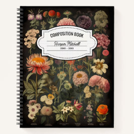 botanisch compositie Notitieboek
