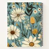  botanisch compositie Notitieboek (Achterkant)