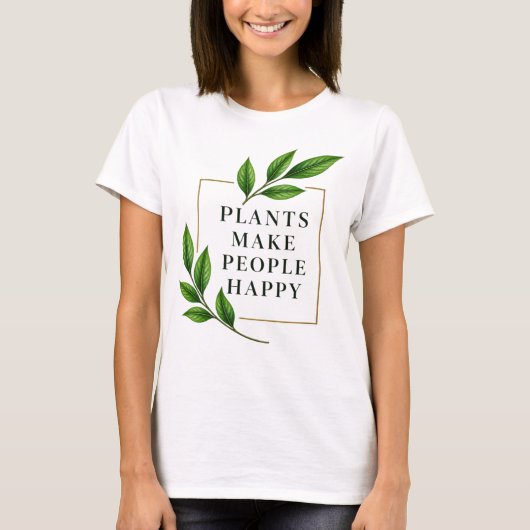 Botanisch dames T-shirt (Voorkant)