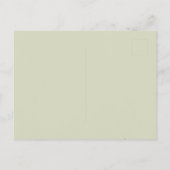Botanisch Dark Academia Tuin Lees Geschenk Briefkaart (Achterkant)