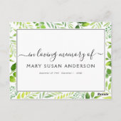 Botanisch Deel een Kaart van de Begeleiding van he (Achterkant)