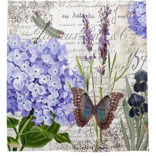 Botanisch Douchegordijn (Voorkant)