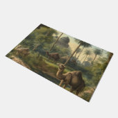 Botanisch: dromedarissen in de jungle nabij een ri deurmat (Schuin)