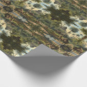 Botanisch: dromedarissen in het oerwoud bij een ri cadeaupapier (Hoek)