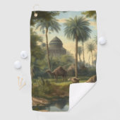 Botanisch: dromedarissen in het oerwoud bij een ri golfhanddoek (Insitu)