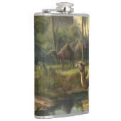 Botanisch: dromedarissen in het oerwoud bij een ri heupfles (Rechts)