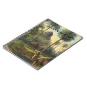 Botanisch: dromedarissen in het oerwoud bij een ri notitieboek (Linkerzijde)