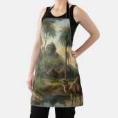 Botanisch: dromedarissen in het oerwoud bij een ri schort (Insitu)