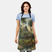 Botanisch: dromedarissen in het oerwoud bij een ri schort (Gedragen)