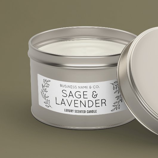  Botanisch Dun Verticaal Product Label