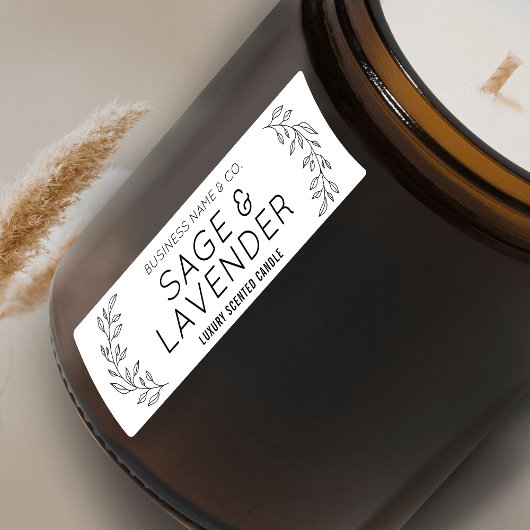  Botanisch Dun Verticaal Product Label