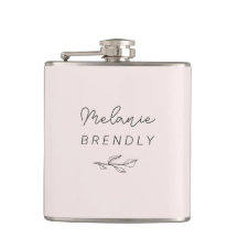 Botanisch Elegant Modern Minimalistisch Roze