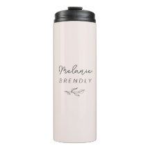 Botanisch Elegant Modern Minimalistisch Roze
