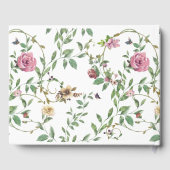 Botanisch en Floral ontwerp Gastenboek (Achterkant)