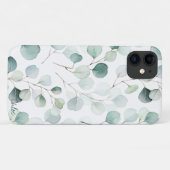 Botanisch Eucalyptuspatroon op maat Case-Mate iPhone Case (Achterkant (horizontaal))