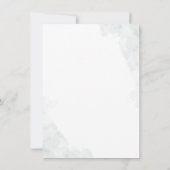 Botanisch Eucalyptusscript Vrijgezellenfeest Kaart (Achterkant)