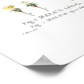 BOTANISCH "FLOWERENDE CRABAPPLE" REDOUTÉ POSTER (Hoek)