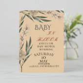 BOTANISCH FOLIE UITNODIGING (Staand Voorkant)